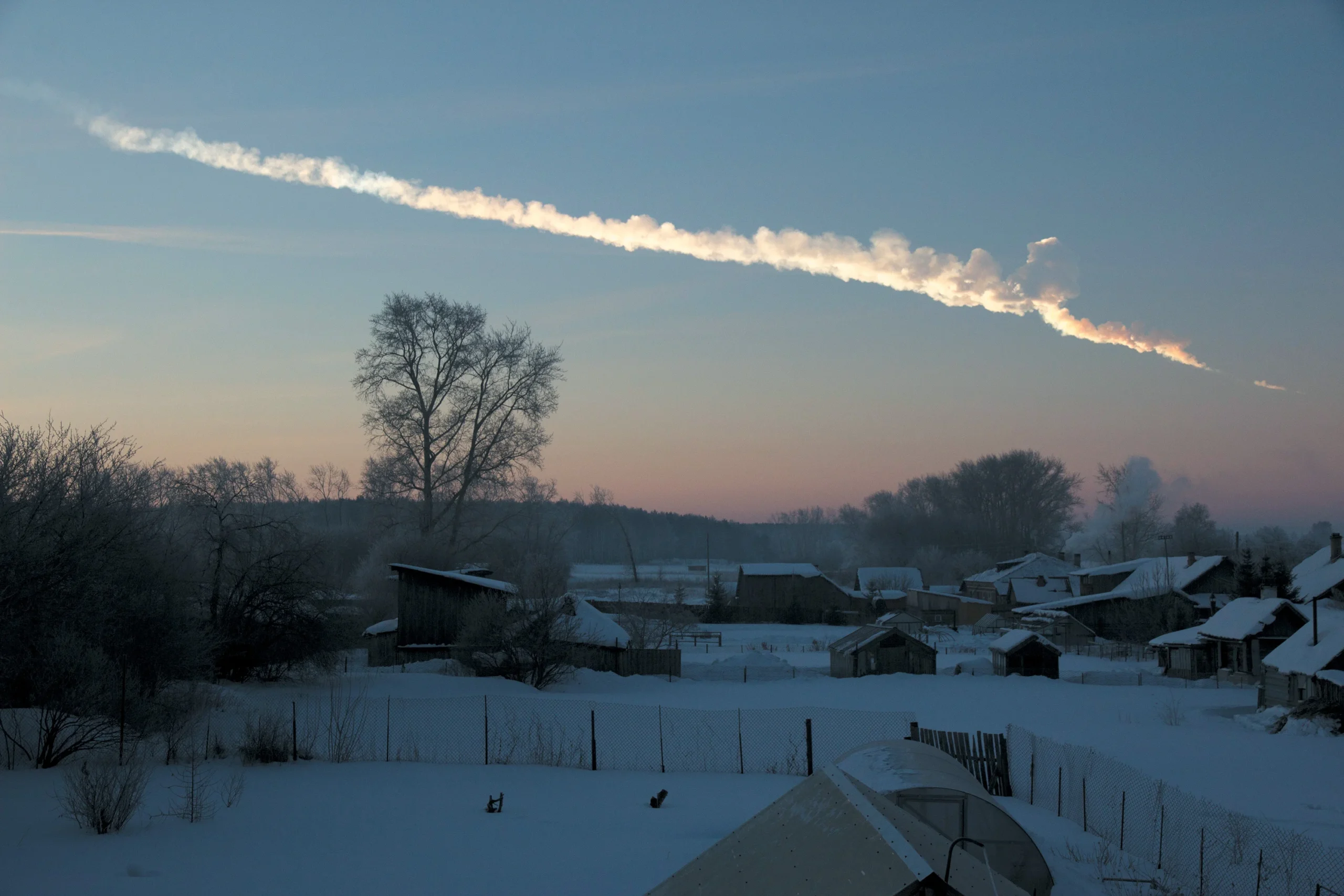 Asteroid ‘On Collision Course’ Explodes Over Russia’s Arctic Skies